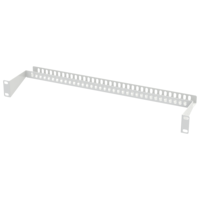 ITK Органайзер кабельный 1U задний серый