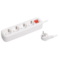 Удлинитель У04В 4 места 2P+PE/1,5м 3х1мм2 16А/250В CLASSIC IEK