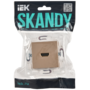 SKANDY Розетка HDMI SK-H01Sa песочный IEK в Розетка от IEK ( ИЭК ) в интернет магазине ЭлектроОм электротовары 2 SK-H10-K98 SK-H10-K98 IEK ( ИЭК ) 2