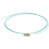 ITK Оптический коммутационный монтажный шнур (пигтеил), (MM), 50/125 (OM3), LC/UPC, LSZH, 1,5м