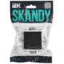 SKANDY Вывод кабеля SK-O01Bl черный IEK в Выключатели клавишные, переключатели от IEK ( ИЭК ) в интернет магазине ЭлектроОм электротовары 2 SK-VK10-0-K02 SK-VK10-0-K02 IEK ( ИЭК ) 2