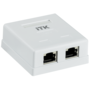 ITK Настенная информационная розетка RJ45 кат.6 FTP 2-порта в Розетка от IEK ( ИЭК ) в интернет магазине ЭлектроОм электротовары 1 CS2-1C06F-22 CS2-1C06F-22 IEK ( ИЭК ) 1