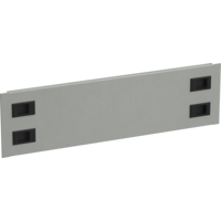 ITK Фальш-панель 19 3U крепление на защелках серая РФ