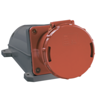 Розетка ОП 63А 380В 3P+PЕ ССИ-134 IP54 IEK PSR12-063-4