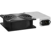 ITK Панель вентиляторная 1 модуль без кабеля питания разъем С14 серая