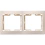 Рамка 2-м КВАРТА РГ-4-ККм горизонт. крем. IEK EMK20-K33-DM в Рамка декоративная для электроустановочных устройств от IEK ( ИЭК ) в интернет магазине ЭлектроОм электротовары 1 EMK20-K33-DM EMK20-K33-DM IEK ( ИЭК ) 1