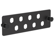 ITK Планка для 8-ми адаптеров оптических FC или ST черная