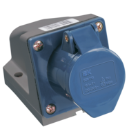 Розетка ОП 32А 220В 2P+PЕ ССИ-123 IP44 IEK PSR11-032-3