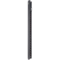 ITK BASE PDU вертикальный PV1111 25U 1 фаза 16А 10 розеток SCHUKO (немецкий стандарт) + 10 розеток C13 кабель 2,6м вилка SCHUKO (немецкий стандарт)