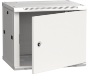 Шкаф 19 дюйм LINEA W 6U 600х450мм настен. метал. дверь RAL7035 ITK