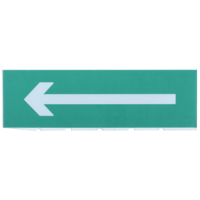 Сменное табло Направление к эвакуационному выходу налево для оповещателей охранно-пожарных световых Т IEK