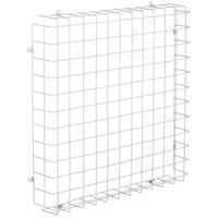 LIGHTING Решетка защитная для светильника LED ДВО 660х660х95мм белая IEK