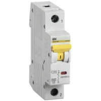 KARAT Автоматический выключатель ВА47-60M 1P C 20А 6кА IEK