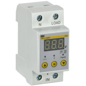 Реле напряжения РН-д однофазное 36мм 32А IEK в Дифференциальный автомат (дифавтомат) УЗО, АВДТ с автоматическим выключателем от IEK ( ИЭК ) в интернет магазине ЭлектроОм электротовары IVR21-1-32 IVR21-1-32 IEK ( ИЭК )