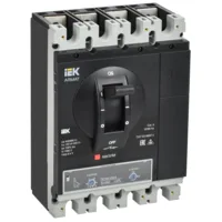 ARMAT Автоматический выключатель в литом корпусе 4P типоразмер H 150кА 250А расцепитель термомагнитный регулируемый IEK