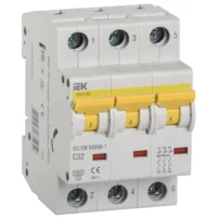 Выключатель автоматический ВА47-60 3Р 32А 10кА С FCN IEK