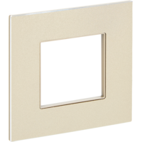 SKANDY Рамка 1-местная SK-F31Sh металл шампань IEK