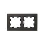 Рамка 2-м BRITE РУ-2-2-БрД стекло дым. IEK BR-M22-G-K30 в Рамка декоративная для электроустановочных устройств от IEK ( ИЭК ) в интернет магазине ЭлектроОм электротовары 6 BR-M22-G-K30 BR-M22-G-K30 IEK ( ИЭК ) 6