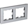 Рамка 2-м BRITE РУ-2-1-БрА металл алюм. IEK BR-M22-M-K47 в Рамка декоративная для электроустановочных устройств от IEK ( ИЭК ) в интернет магазине ЭлектроОм электротовары 1 BR-M22-M-K47 BR-M22-M-K47 IEK ( ИЭК ) 1