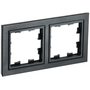 Рамка 2-м BRITE РУ-2-БрЧ черн. IEK BR-M22-K02 в Рамка декоративная для электроустановочных устройств от IEK ( ИЭК ) в интернет магазине ЭлектроОм электротовары 1 BR-M22-K02 BR-M22-K02 IEK ( ИЭК ) 1