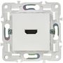 SKANDY Розетка HDMI SK-H01W арктический белый IEK в Розетка от IEK ( ИЭК ) в интернет магазине ЭлектроОм электротовары 6 SK-H10-K01 SK-H10-K01 IEK ( ИЭК ) 6