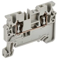 ARMAFIX Клемма пружинная CX2.5 2,5мм2 проходная серая IEK