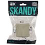 SKANDY Выключатель 1-клавишный проходной 10А SK-V02B бежевый IEK в Выключатели клавишные, переключатели от IEK ( ИЭК ) в интернет магазине ЭлектроОм электротовары 4 SK-V12-0-10-K10 SK-V12-0-10-K10 IEK ( ИЭК ) 4