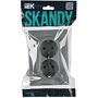 SKANDY Розетка 2-местная с заземлением с защитными шторками 16А в сборе SK-R07Gr серый IEK в Розетка от IEK ( ИЭК ) в интернет магазине ЭлектроОм электротовары 2 SK-R24-16-K03-F SK-R24-16-K03-F IEK ( ИЭК ) 2