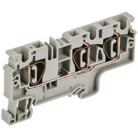 ARMAFIX Клемма пружинная CX6-3 6мм2 трехконтактная серая IEK