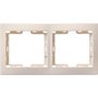 Рамка 2-м КВАРТА РГ-4-ККм горизонт. крем. IEK EMK20-K33-DM в Рамка декоративная для электроустановочных устройств от IEK ( ИЭК ) в интернет магазине ЭлектроОм электротовары 3 EMK20-K33-DM EMK20-K33-DM IEK ( ИЭК ) 3