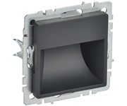 BRITE Подсветка светодиодная встраиваемая ПЛ20-БрГ графит IEK