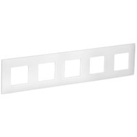 SKANDY Рамка 5-местная SK-F05W арктический белый IEK