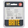 Рамка 1-м BRITE РУ-1-2-БрД стекло дым. IEK BR-M12-G-K30 в Рамка декоративная для электроустановочных устройств от IEK ( ИЭК ) в интернет магазине ЭлектроОм электротовары 3 BR-M12-G-K30 BR-M12-G-K30 IEK ( ИЭК ) 3