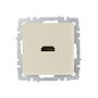 BRITE Розетка HDMI РHDMI-0-БрКр бежевый IEK в Выключатели клавишные, переключатели от IEK ( ИЭК ) в интернет магазине ЭлектроОм электротовары 4 BR-H10-K10 BR-H10-K10 IEK ( ИЭК ) 4