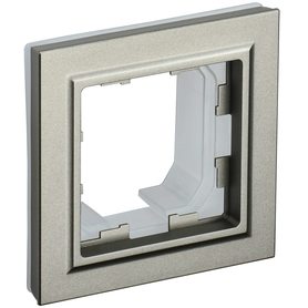 Рамка 1-м IP44 BRITE РУ-1-БрШ-44 шампань IEK BR-M12-44-K37 в Рамка декоративная для электроустановочных устройств от IEK ( ИЭК ) в интернет магазине ЭлектроОм электротовары BR-M12-44-K37 BR-M12-44-K37 IEK ( ИЭК )