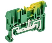 ARMAFIX Клемма пружинная CX2,5-2B PE разъемная 2,5мм2 (2 разъема) заземляющая IEK