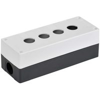 Корпус КП104-Р для кнопок 4 места белый IEK