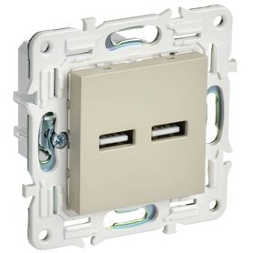 SKANDY Розетка USB A+A 3,1А SK-R15B бежевый IEK в Выключатели клавишные, переключатели от IEK ( ИЭК ) в интернет магазине ЭлектроОм электротовары SK-U21-D31-K10 SK-U21-D31-K10 IEK ( ИЭК )