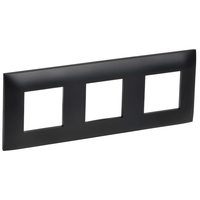 SKANDY Рамка 3-местная SK-F03Bl черный IEK