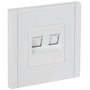 FORTE&PIANO Розетка компьютерная двойная RJ45 кат.6 FP234 белый IEK в Розетка от IEK ( ИЭК ) в интернет магазине ЭлектроОм электротовары 4 FP-K20-2-K01 FP-K20-2-K01 IEK ( ИЭК ) 4