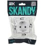 SKANDY Розетка с заземлением без защитных шторок 16А SK-R05W арктический белый IEK в Розетка от IEK ( ИЭК ) в интернет магазине ЭлектроОм электротовары 2 SK-R11-16-K01 SK-R11-16-K01 IEK ( ИЭК ) 2