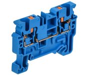 ARMAFIX Клемма пружинная Push In CP 4мм2 синяя IEK