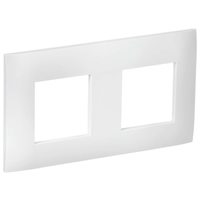 SKANDY Рамка 2-местная SK-F02W арктический белый IEK