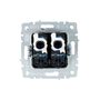 BRITE Розетка компьютерная двойная RJ45 кат.6 РК11-2-БрМ маренго IEK в Выключатели клавишные, переключатели от IEK ( ИЭК ) в интернет магазине ЭлектроОм электротовары 4 BR-K20-2-K35 BR-K20-2-K35 IEK ( ИЭК ) 4