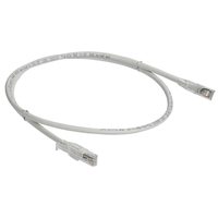 ITK Коммутационный шнур кат.6A UTP LSZH 0,5м standart с ленточным замком белый