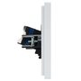FORTE&PIANO Розетка компьютерная двойная RJ45 кат.6 FP234 белый IEK в Розетка от IEK ( ИЭК ) в интернет магазине ЭлектроОм электротовары 6 FP-K20-2-K01 FP-K20-2-K01 IEK ( ИЭК ) 6