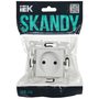 SKANDY Розетка без заземления без защитных шторок 10А SK-R02W арктический белый IEK в Розетка от IEK ( ИЭК ) в интернет магазине ЭлектроОм электротовары 2 SK-R10-10-K01 SK-R10-10-K01 IEK ( ИЭК ) 2