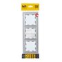 Рамка 3-м BRITE РУ-3-БрА алюм. IEK BR-M32-K47 в Рамка декоративная для электроустановочных устройств от IEK ( ИЭК ) в интернет магазине ЭлектроОм электротовары 3 BR-M32-K47 BR-M32-K47 IEK ( ИЭК ) 3