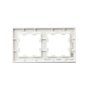 Рамка 2-м BRITE РУ-2-2-БрБ стекло бел. IEK BR-M22-G-K01 в Рамка декоративная для электроустановочных устройств от IEK ( ИЭК ) в интернет магазине ЭлектроОм электротовары 5 BR-M22-G-K01 BR-M22-G-K01 IEK ( ИЭК ) 5