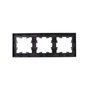 Рамка 3-м BRITE РУ-3-2-БрСе стекло сер. IEK BR-M32-G-K03 в Рамка декоративная для электроустановочных устройств от IEK ( ИЭК ) в интернет магазине ЭлектроОм электротовары 6 BR-M32-G-K03 BR-M32-G-K03 IEK ( ИЭК ) 6